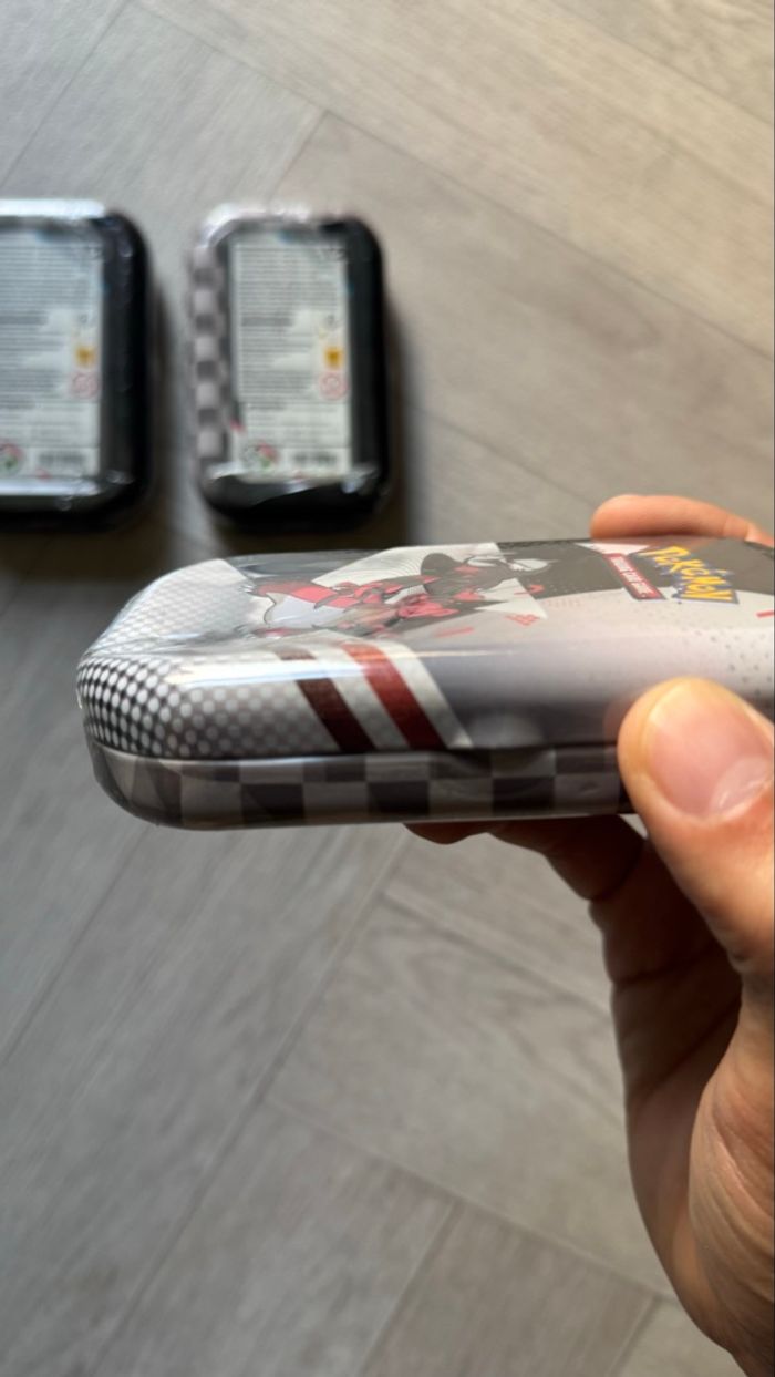 Pokémon - Mini tins flamme blanche et foudre noir - photo numéro 3