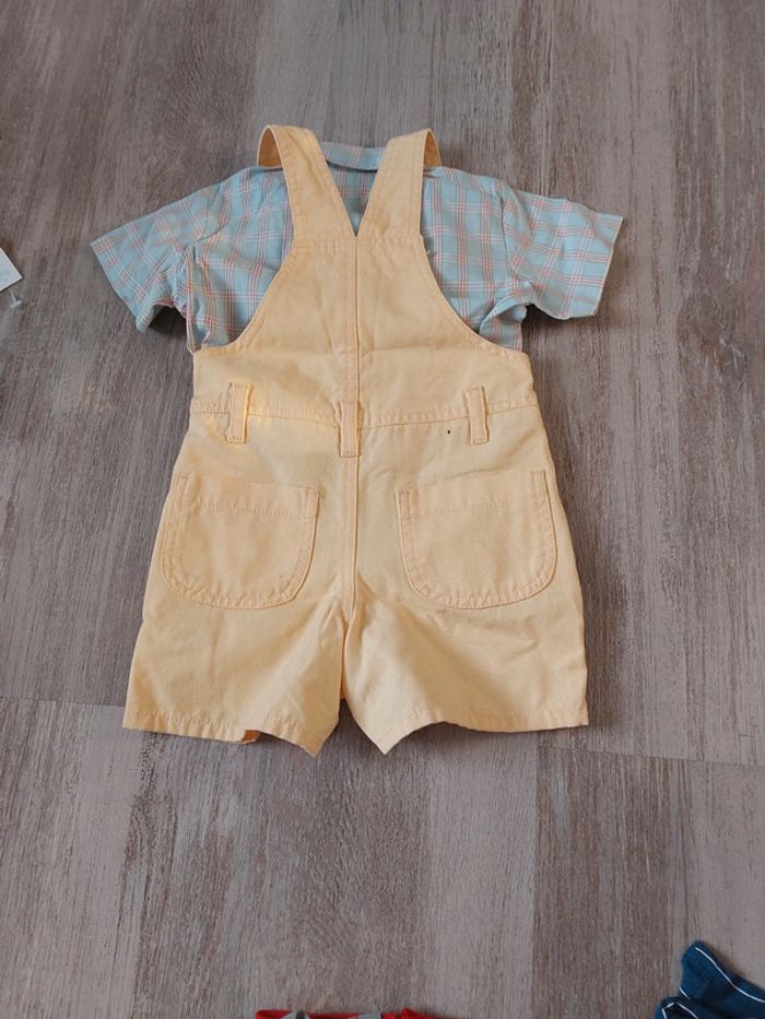 Ensemble salopette chemisette - photo numéro 4