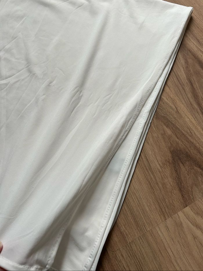 Voile blanc uni Jersey Prenium Boutique Indépendante - photo numéro 3