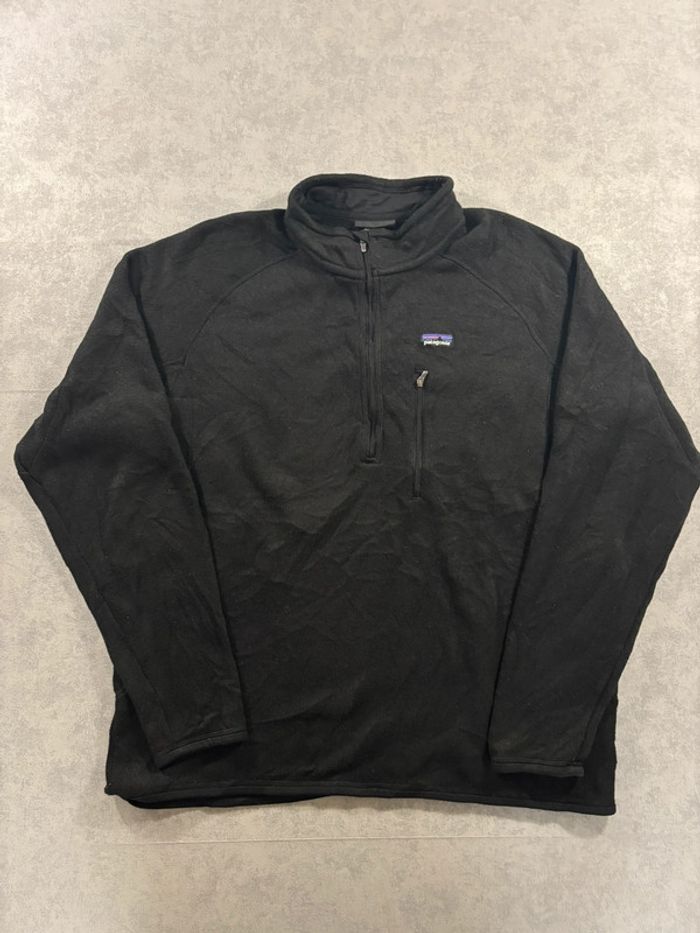 Polaire Quart Zip / Quarter Zip Technique Patagonia Noir Taille XL