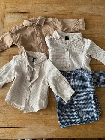 Lot chemises Kiabi et Extenso