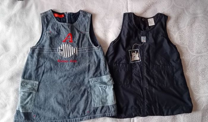 Lot de 2 robes hiver