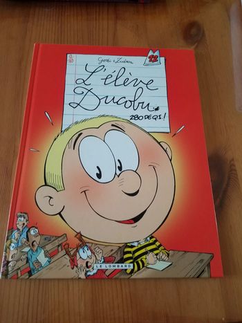 Livre l'élève ducobu