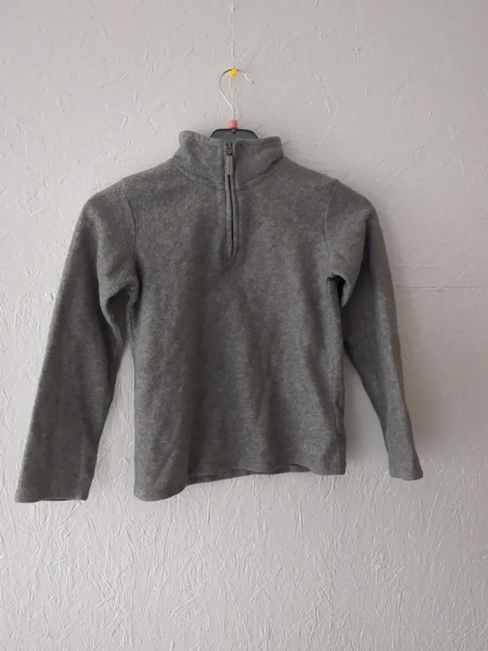 Gilet polaire gris - photo numéro 2