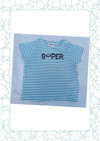 Tee shirt manches courtes 6 mois Tape à l'oeil