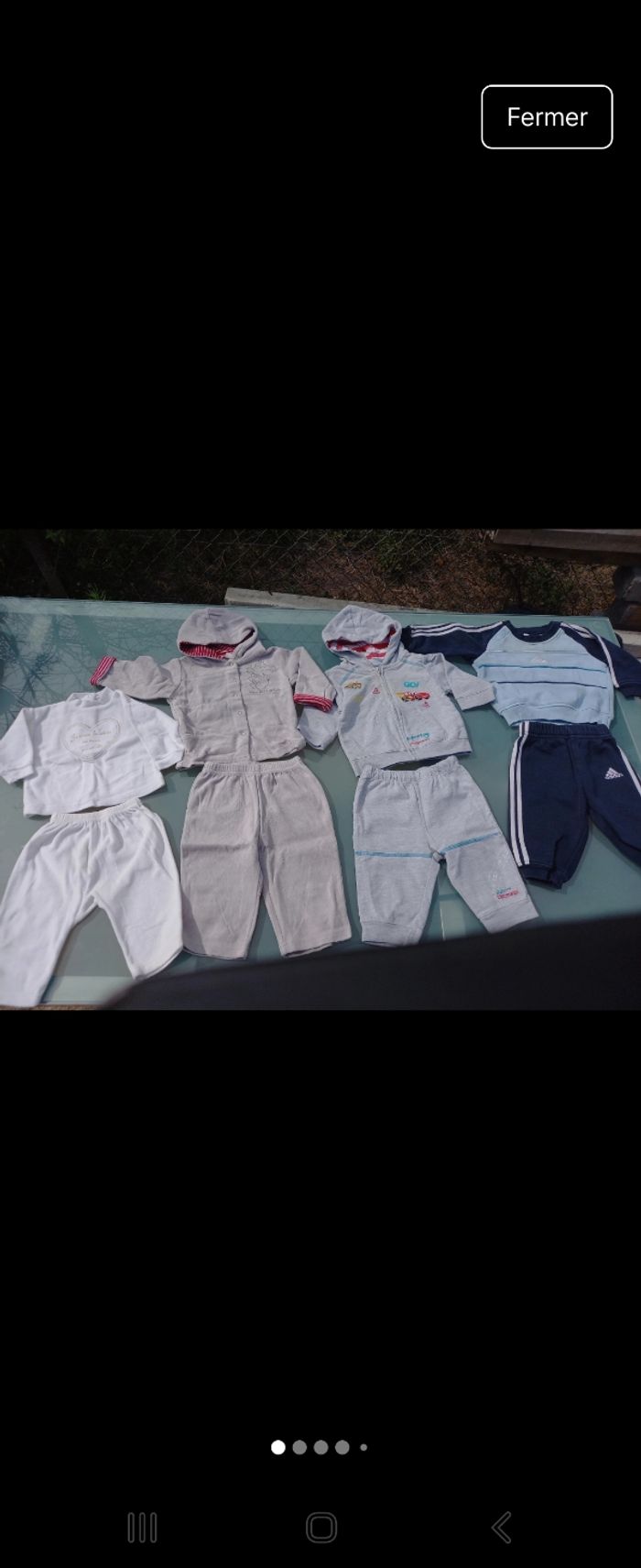 Lots de vêtements garçon 6 mois - photo numéro 8