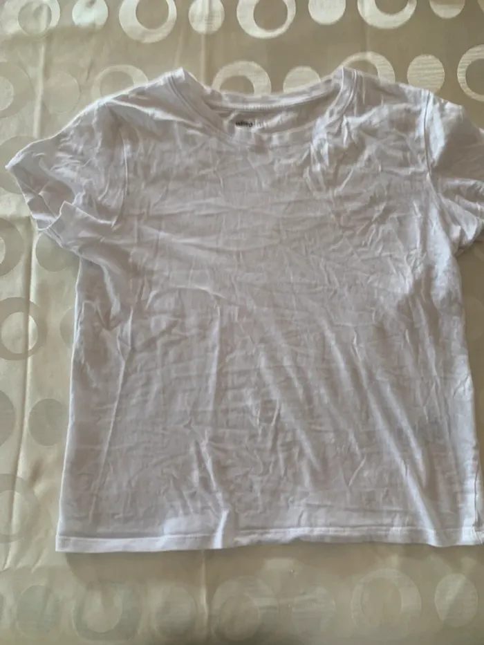 Lot t-shirts blanc mixte - photo numéro 4