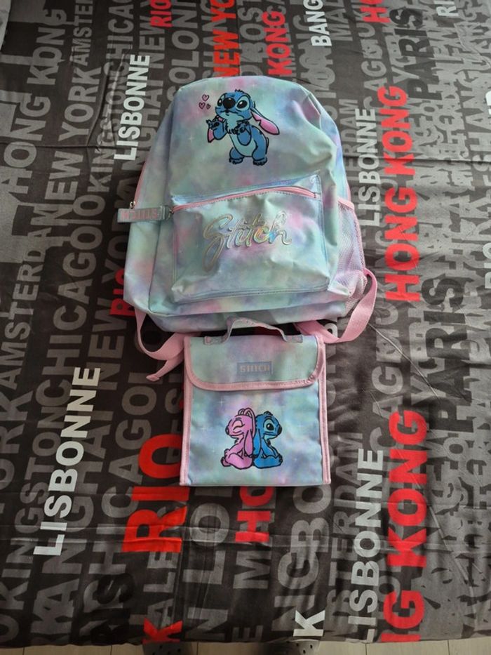 Sac a dos et ca pochette Stitch