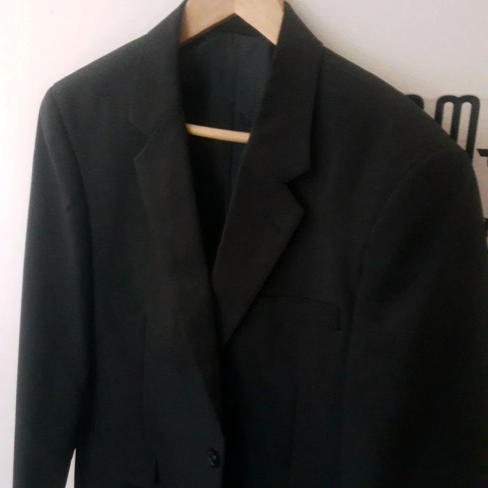 Veste blazer homme chic noire mariage cérémonie bureau comfort fit - photo numéro 2