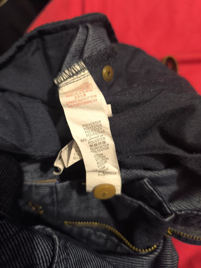 Pantalon velours côtelé bleu marine Sergent Major T 10 ans - photo numéro 7