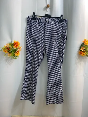 Pantalon blanc et bleu à poches Brax taille 40 neuf - n61q