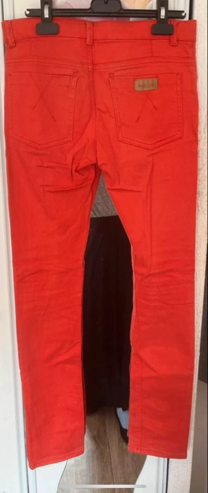 Pantalon skinny fit, rouge/orange, IKKS , 14 ans - photo numéro 7