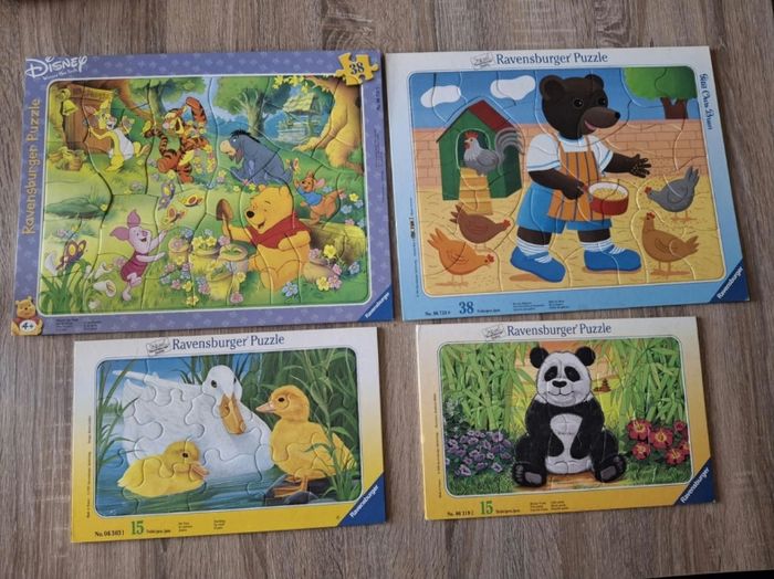 Lot de 4 puzzles