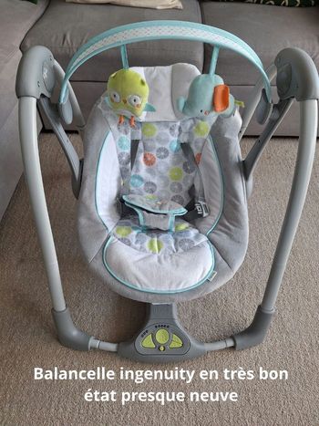 Balancelle en bon état. 0-6 mois