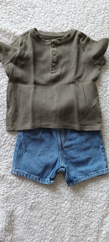 Ensemble short + tee shirt