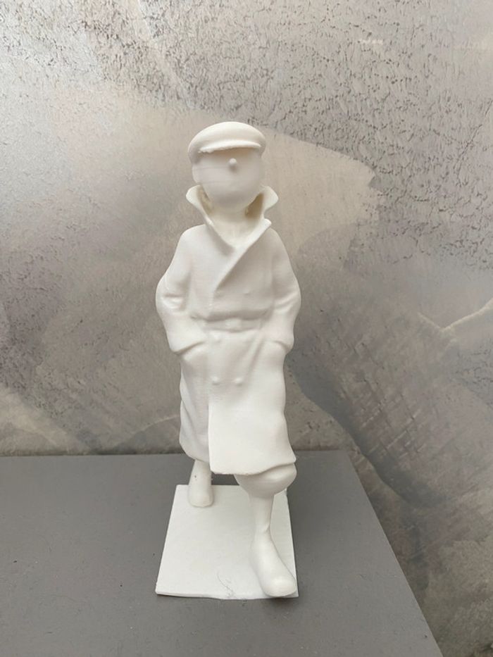 Personnage tintin impression 3 D - photo numéro 7