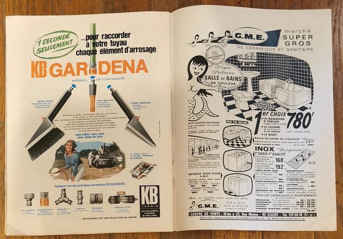 Ancien magazine Clair foyer 1969 N°183 vintage - photo numéro 18