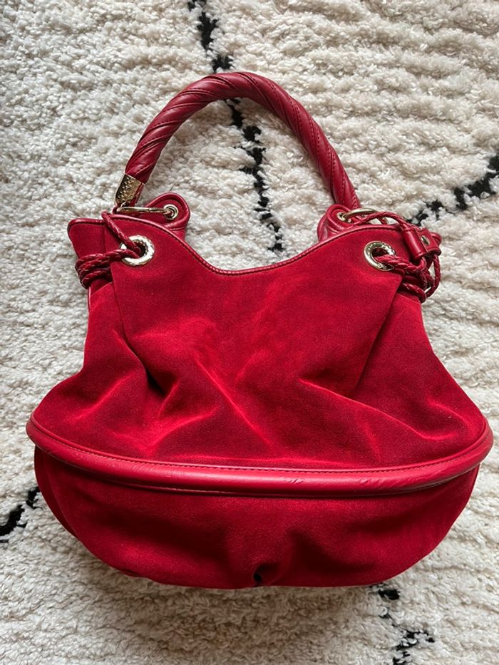 Sac Lancel rouge BB neuf - photo numéro 4