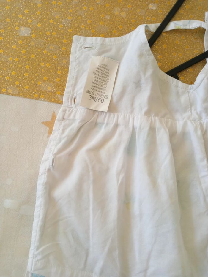 Ensemble été robe caleçon bébé fille - photo numéro 5