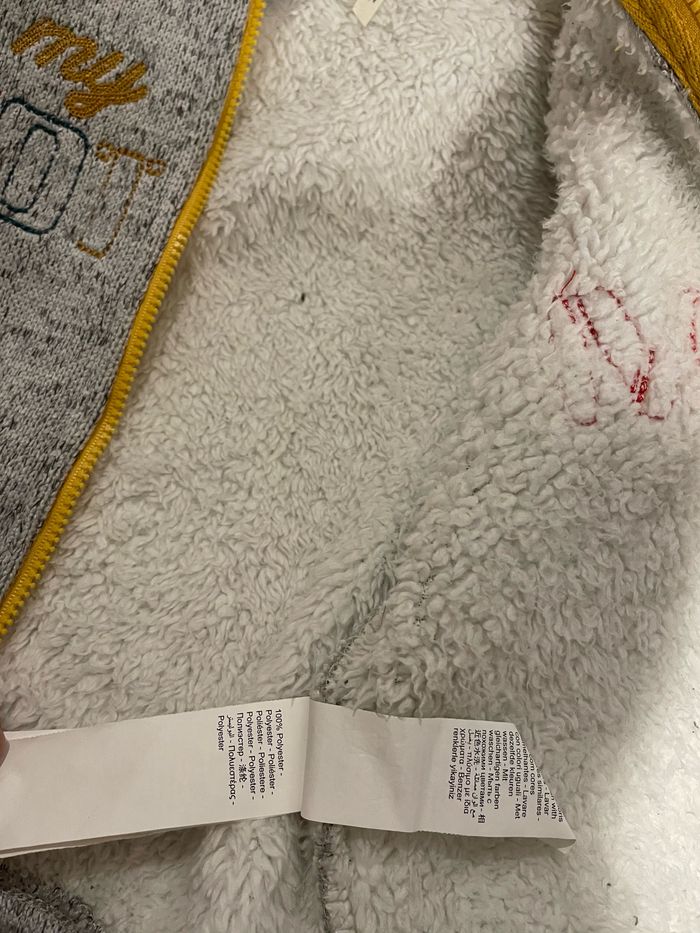 Gilet à capuche doublé sherpa - photo numéro 3