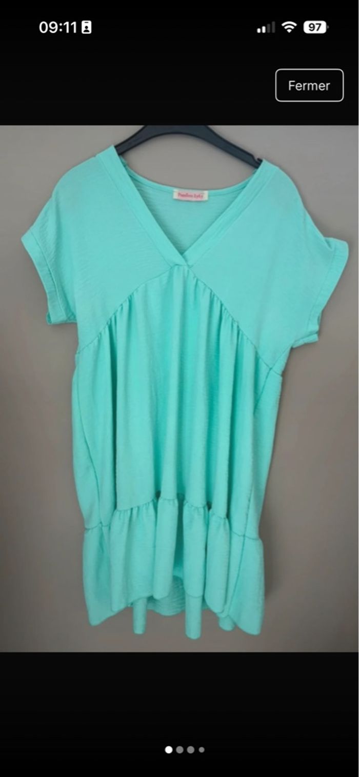 Robe fluide femme neuve taille taille unique