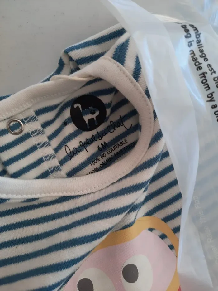 Pyjama mariniere 6M - photo numéro 3