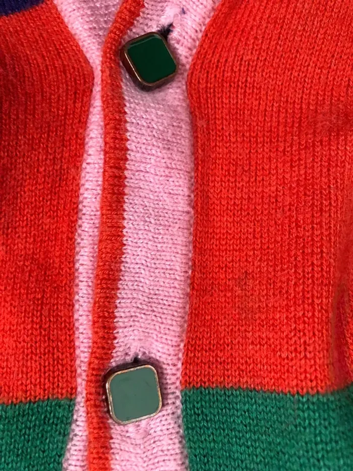 Ensemble poncho - bonnet - écharpe Kenzo - photo numéro 8