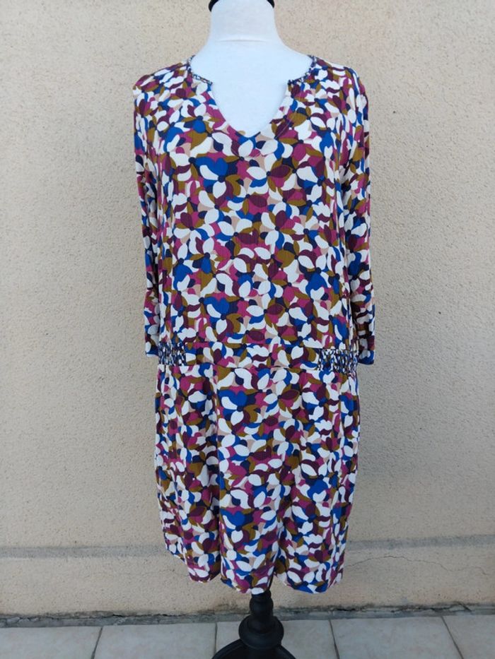 Robe Miss capitaine tortue t44 100%viscose - photo numéro 4