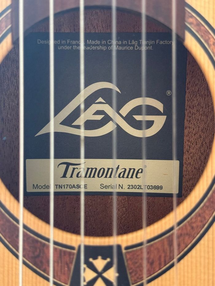 Guitare Tramontane - Semi-acoustique
