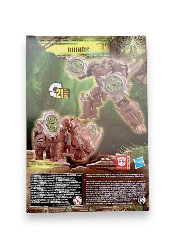 Figurine Transformers Rise of the Beasts Voyager Class Rhinox - photo numéro 2