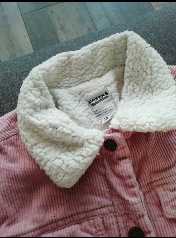 Veste Creeks 10 ans moumoute a l'intérieur - photo numéro 3