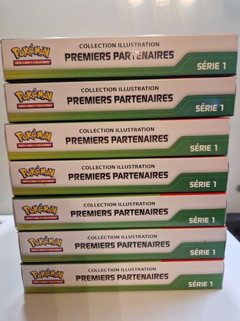 Lot de 7 Coffrets Pokémon Premiers Partenaires Série 1 – Neufs scellés