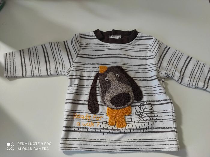 T shirt 3 mois tbe
