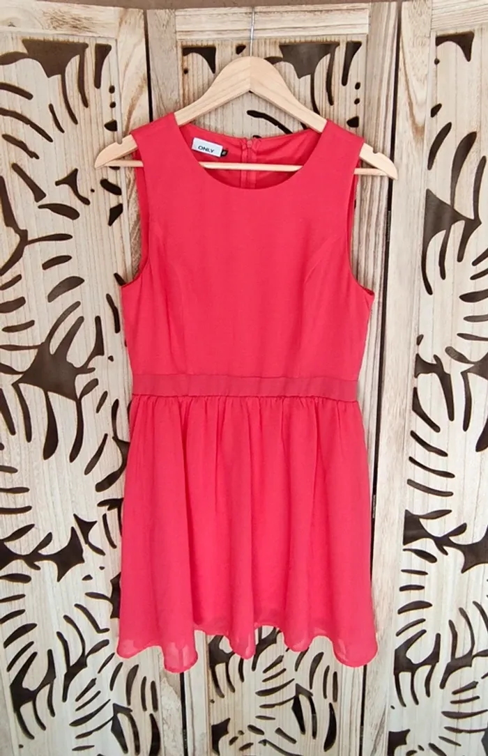 Robe fluide fushia T 40 Only - photo numéro 6