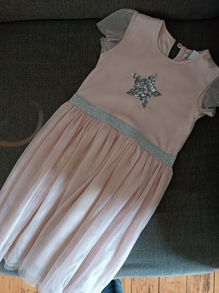 Robe à paillettes avec tutu