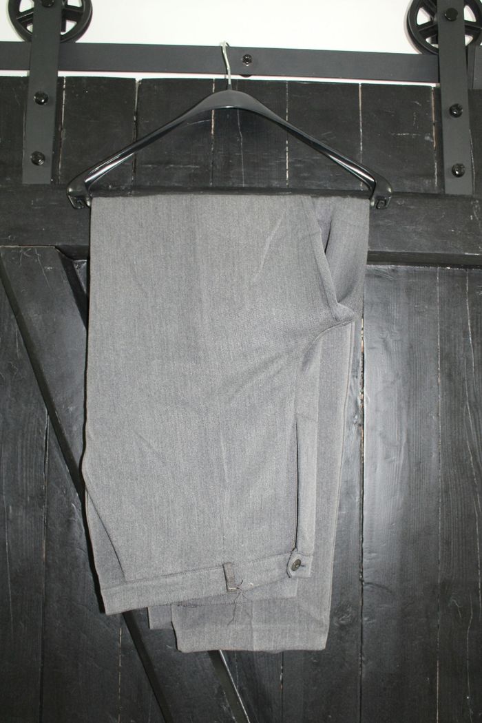 Pantalon droit gris