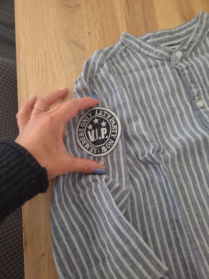 Chemise garçon 10 ans tape à l oeil - photo numéro 2