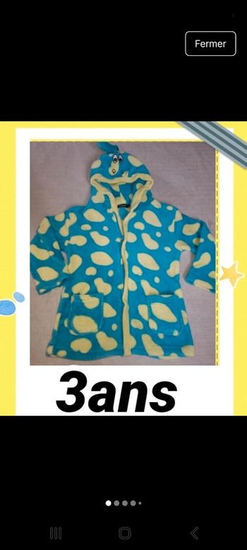 Peignoir / 3 ans