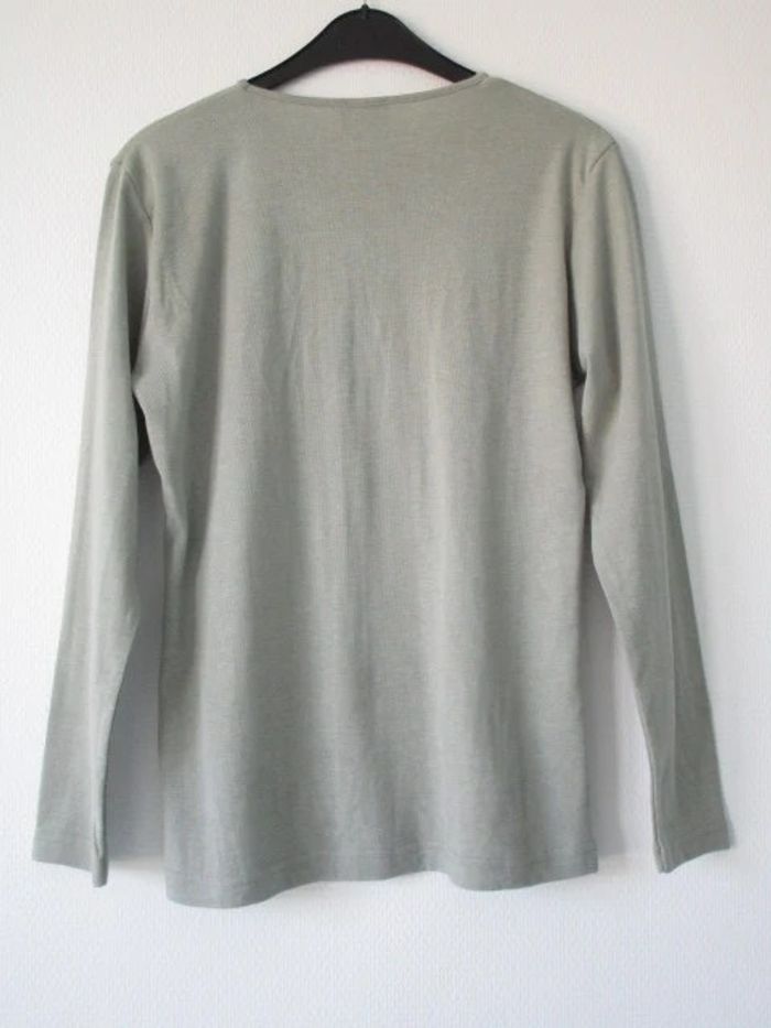 T-shirt vintage vert fleurs 40/42 TBE - photo numéro 10