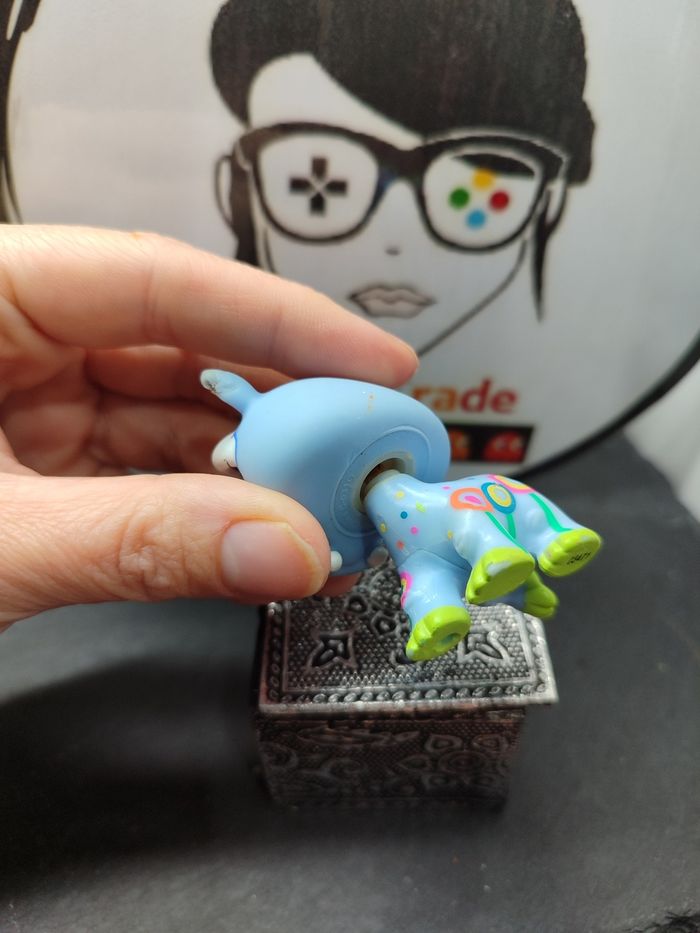 Lps01160 My Littlest Petshop Pet Shop LPS Authentic Hippopotame Hippo 1850 - photo numéro 2