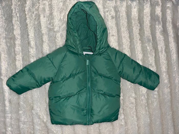 Doudoune avec intérieur polaire verte - photo numéro 5