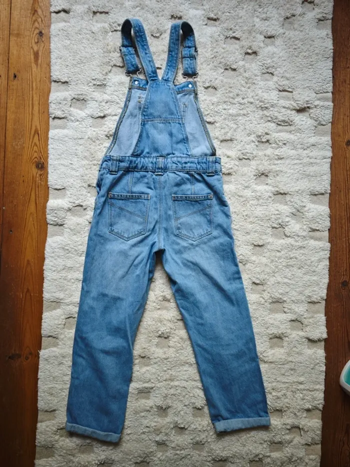 Salopette denim fille 8 ans - photo numéro 3