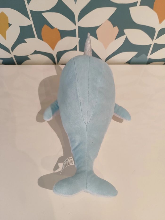 Peluche narval baleine - photo numéro 4