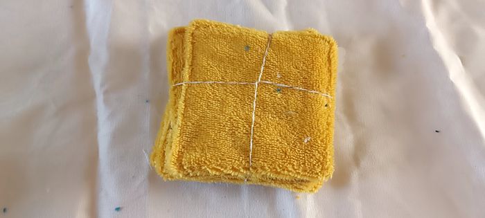 Lot de 5 lingettes lavables - photo numéro 2