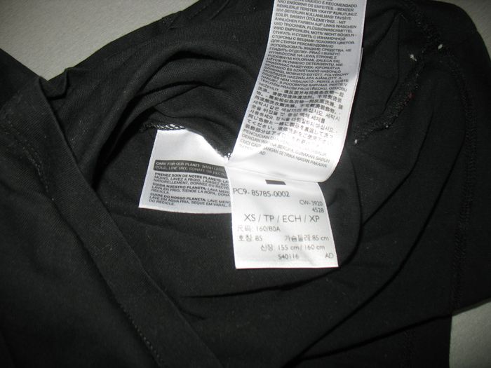 TEE SHIRT MC NOIR "LEVI'S" - TAILLE XS - n°04 - photo numéro 3