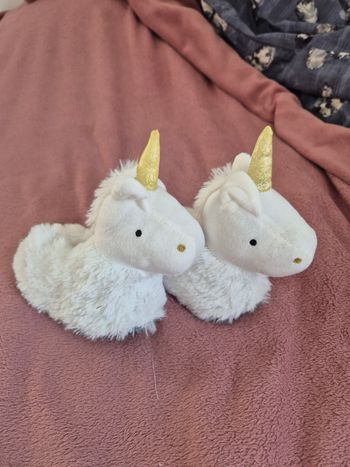 Chaussons licorne