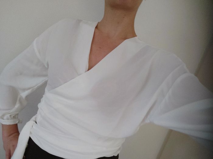 💄Top fluide blanc Liu Jo - photo numéro 2
