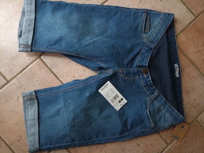 Short en jean Gémo taille 36