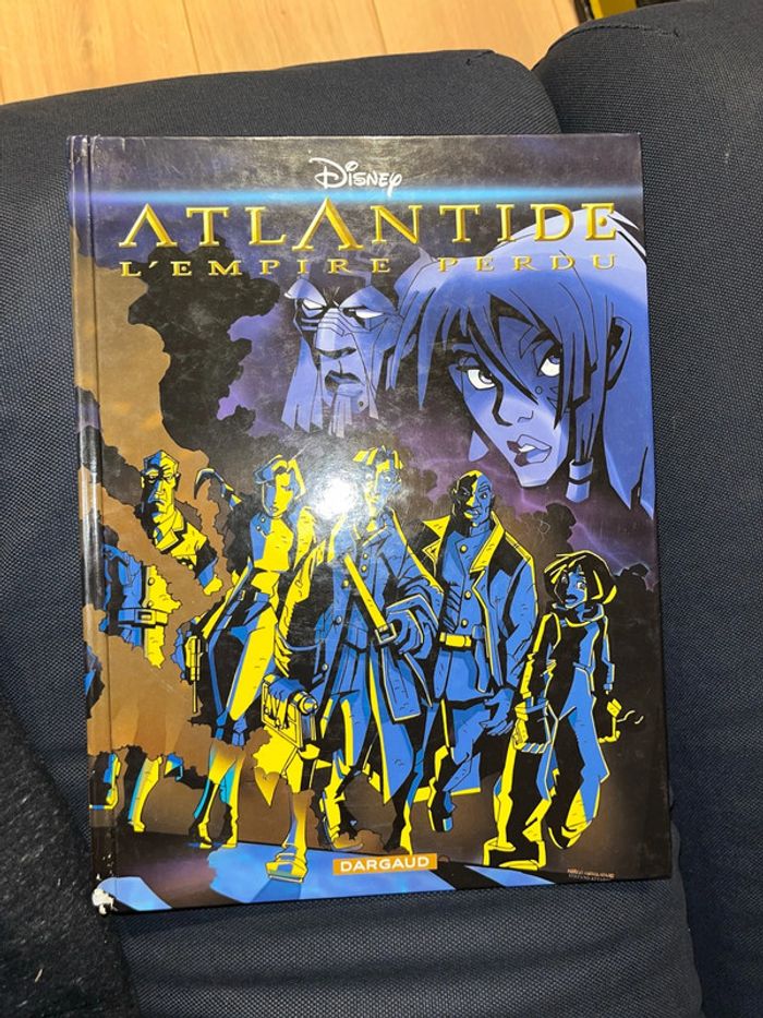 Bande dessinée Disney Atlantide l empire perdu, B.D. Disney Atlantide