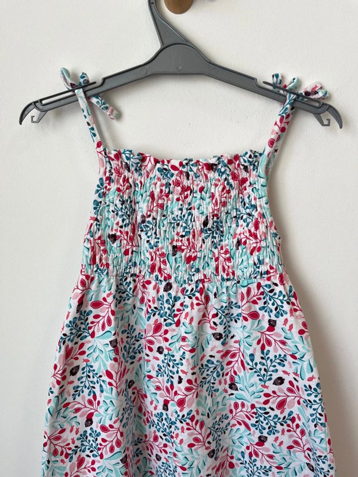Robe d’été à bretelles (poissons et végétaux) - Okaïdi 6 ans (116cm) - photo numéro 5